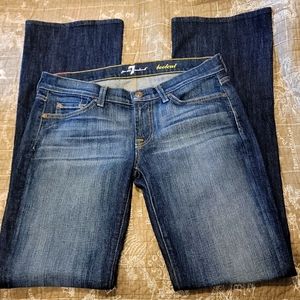 7 For all Mankind Boot Cut Jeans